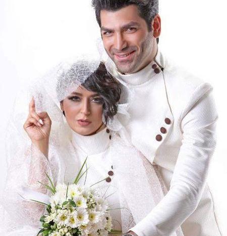 عکس خانوادگی فریبا متخصص و همسرش