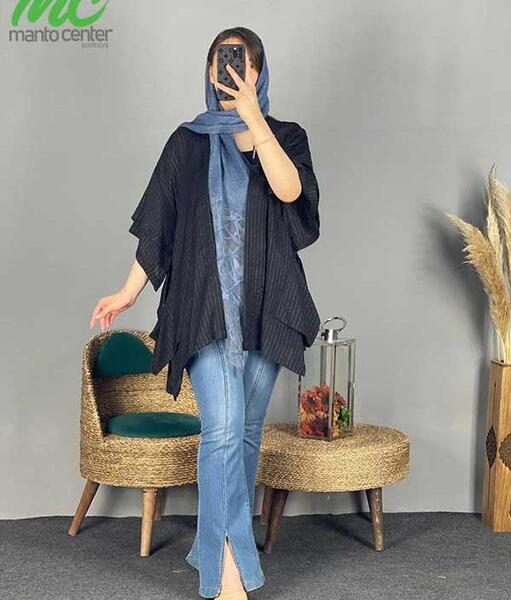 عکس مدل مانتو دخترانه جلو باز جدید