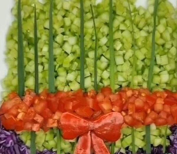 عکس ژله به شکل سبزه عید
