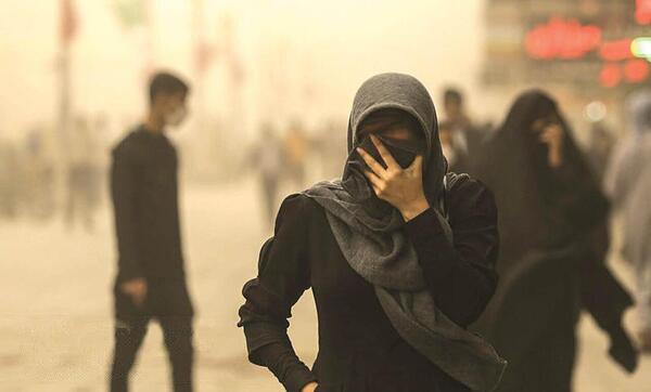 عکس تصاویر از آلودگی هوای تهران