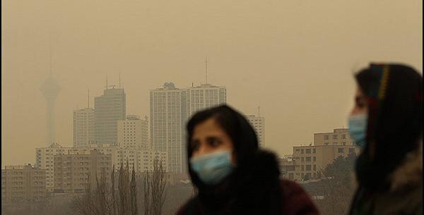 عکس تصاویر از آلودگی هوای تهران