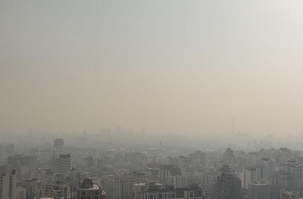 عکس تصاویر از آلودگی هوای تهران