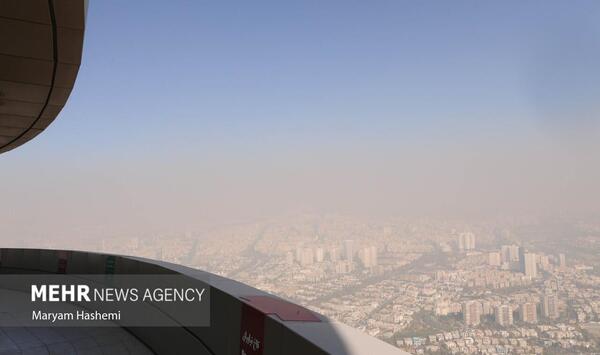 عکس تصاویر از آلودگی هوای تهران