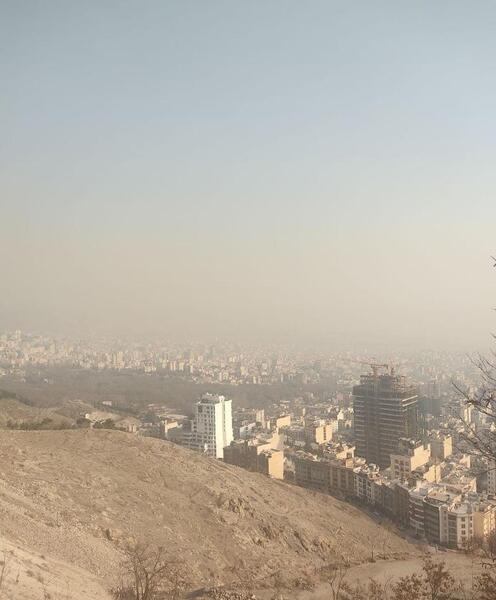 عکس تصاویر از آلودگی هوای تهران