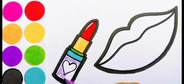 عکس نقاشی دخترانه جدید ساده و آسان
