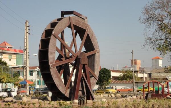 عکس آسیاب آبی