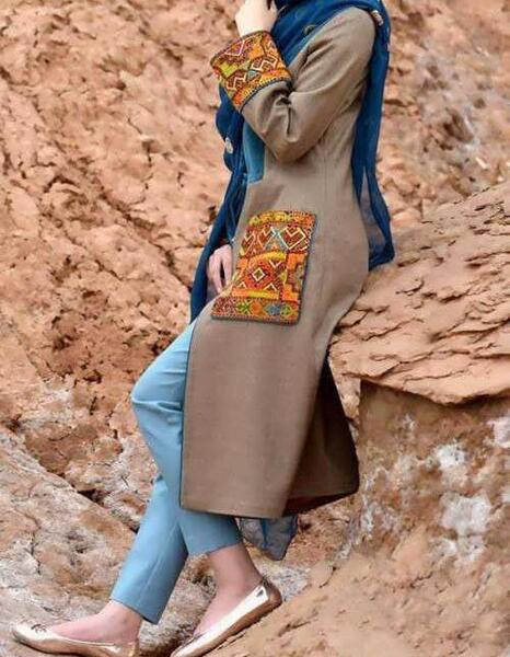 عکس مانتو سنتی جدید