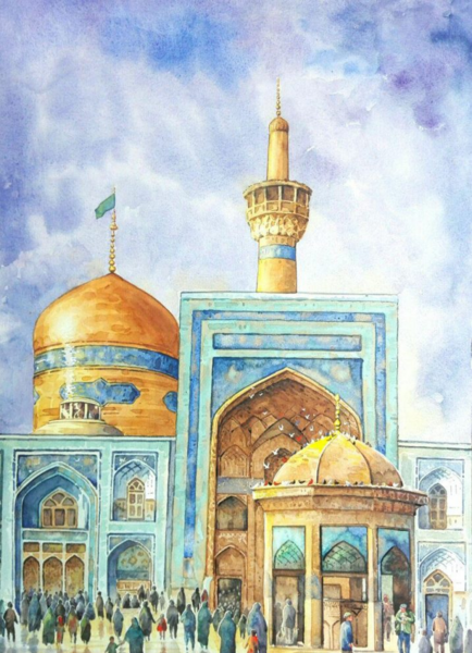عکس حرم امام رضا کامل