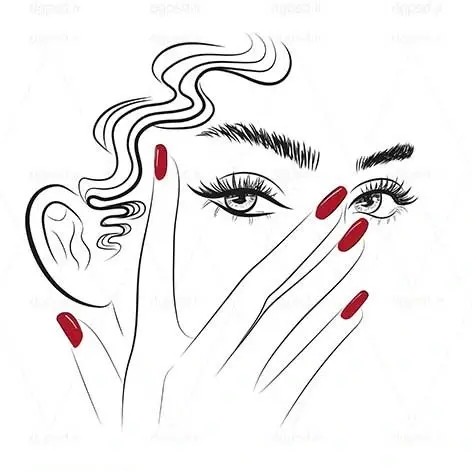 عکس دانلود وکتور چهره زن