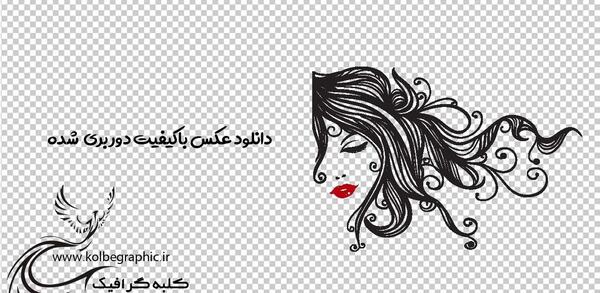 عکس دانلود وکتور چهره زن
