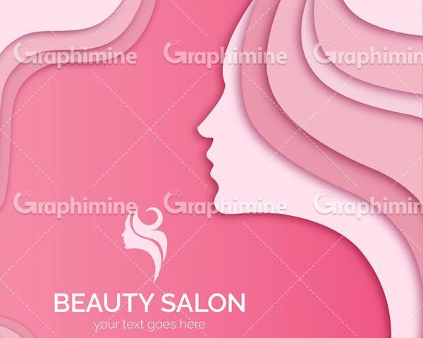 عکس دانلود وکتور چهره زن
