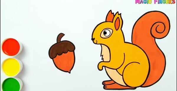 عکس نقاشی ساده صندوقچه