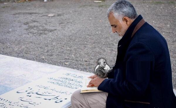 عکس قاسم سلیمانی ابومهدی المهندس
