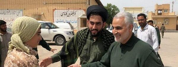 عکس قاسم سلیمانی ابومهدی المهندس
