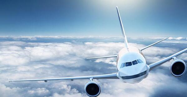عکس هواپیما غروب