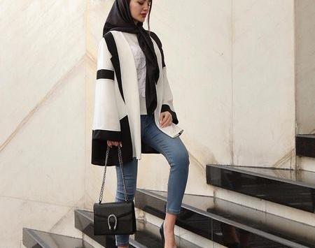 عکس مدل مانتو جلو باز عبایی