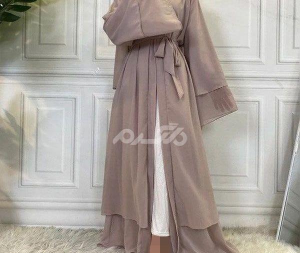 عکس مدل مانتو جلو باز عبایی