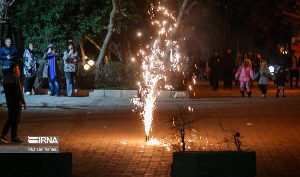 عکس از چهارشنبه سوری جدید