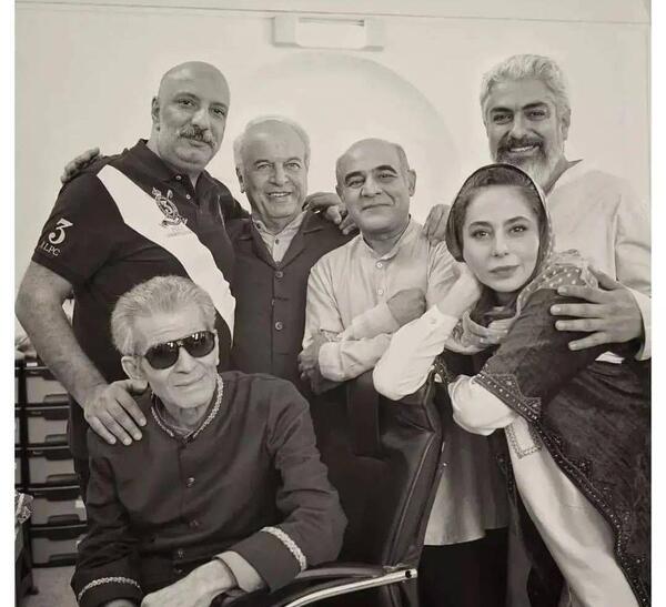 عکس پشت صحنه جیران