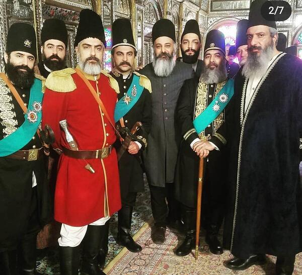عکس پشت صحنه جیران