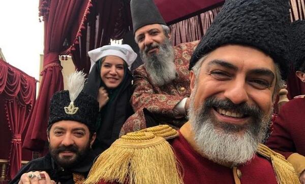 عکس پشت صحنه جیران