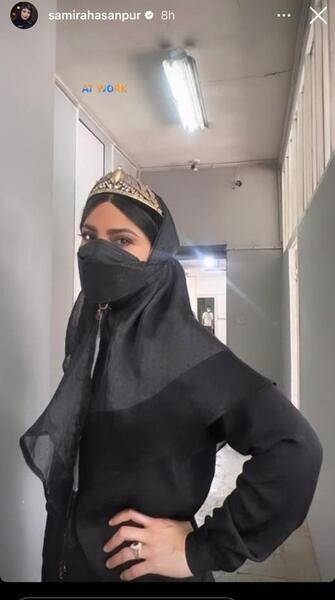 عکس پشت صحنه جیران
