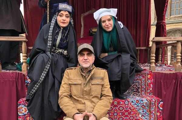 عکس پشت صحنه جیران