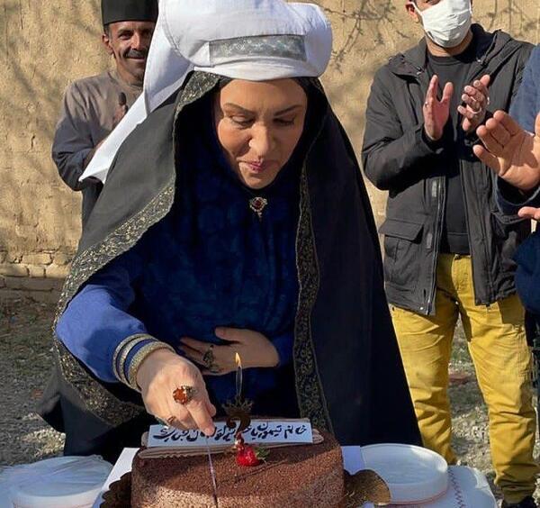 عکس پشت صحنه جیران