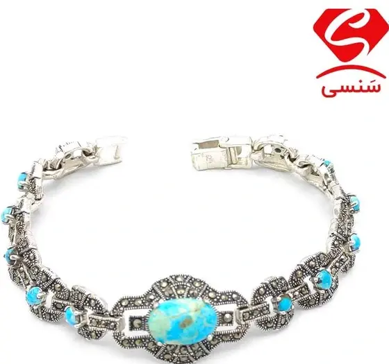 عکس دستبند نگین دار