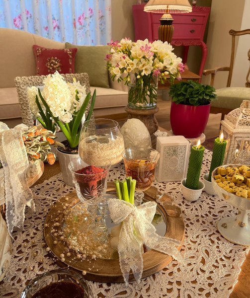 عکس سفره هفت سین خانگی