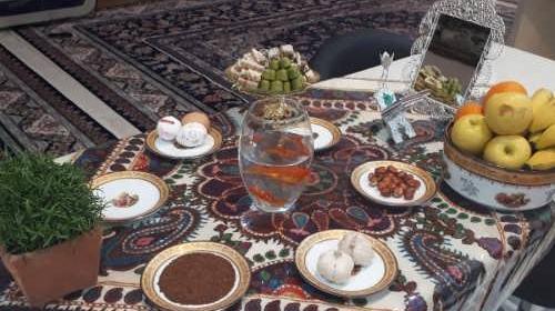 عکس سفره هفت سین خانگی