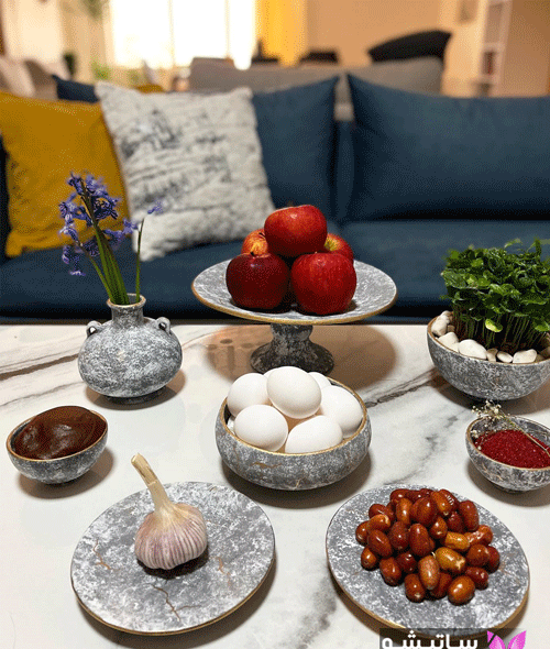 عکس سفره هفت سین خانگی