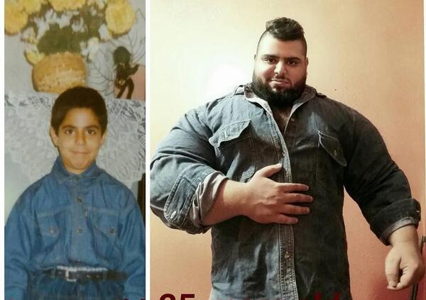 عکس کودکی سجاد غریبی
