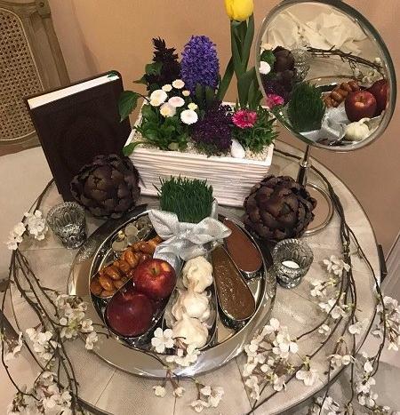 عکس ایده هفت سین با توپ