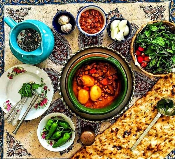عکس آبگوشت قنبید