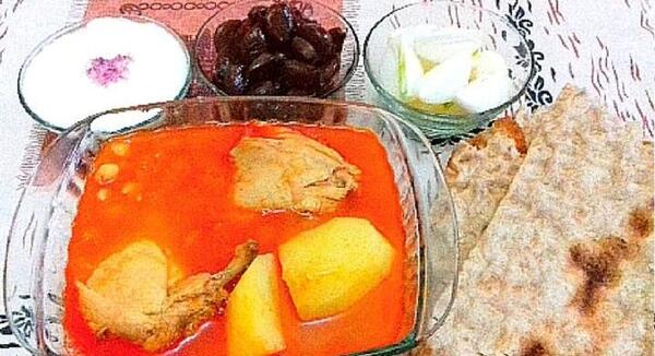 عکس آبگوشت قنبید