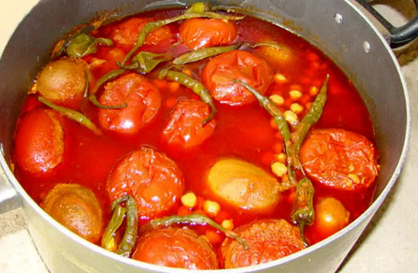 عکس آبگوشت قنبید