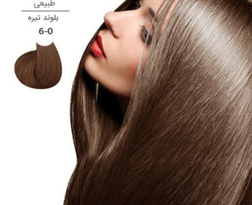 عکس رنگ مو بلوند تیره