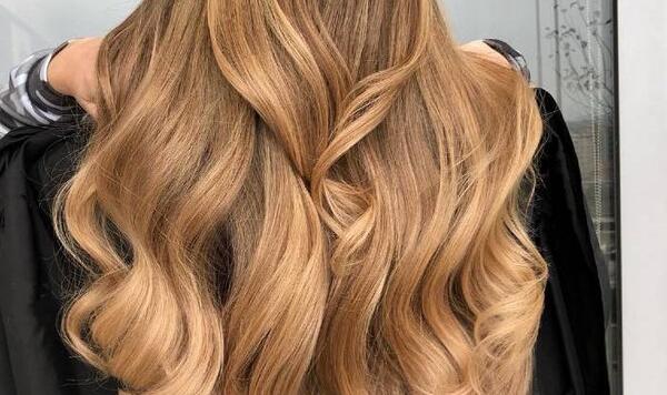 عکس رنگ مو بلوند تیره