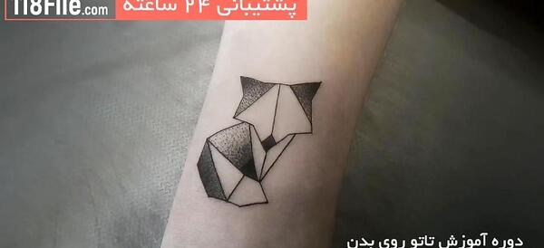 عکس تاتو دست حرفه ای