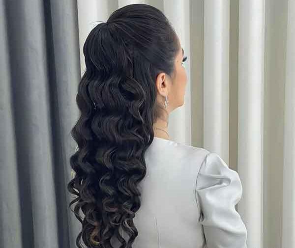 عکس مدل مو مجلسی