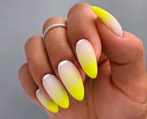 عکس طراحی ناخن امبره