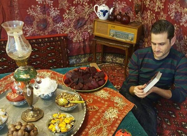 عکس علی ضیا مجری و همسرش