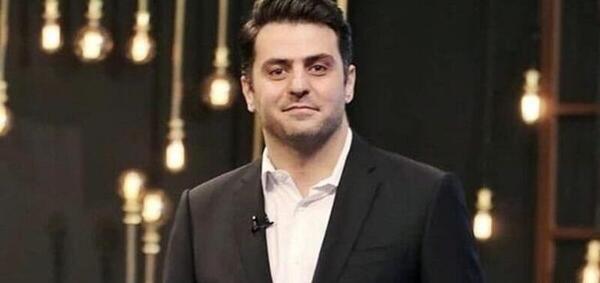 عکس علی ضیا مجری و همسرش