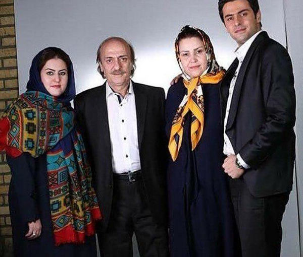 عکس علی ضیا مجری و همسرش