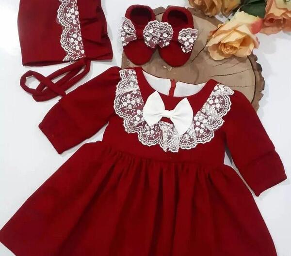 عکس لباس یلدایی بچه گانه