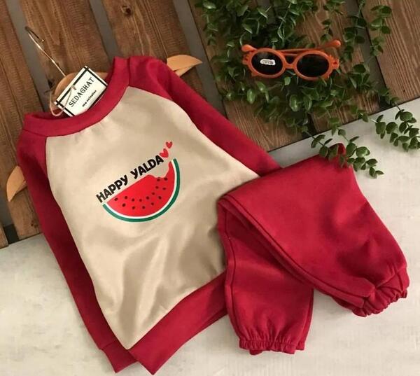 عکس لباس یلدایی بچه گانه