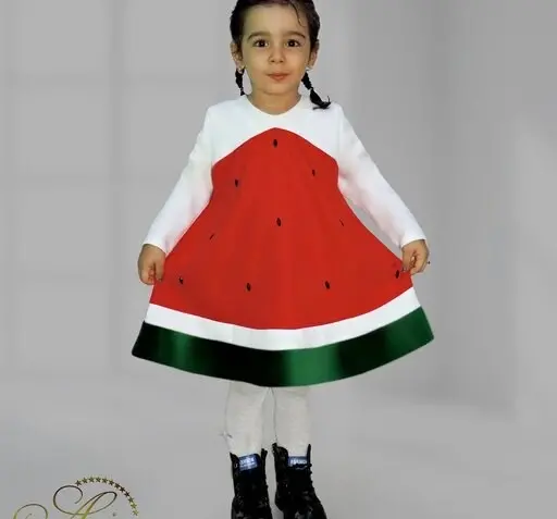 عکس لباس یلدایی بچه گانه