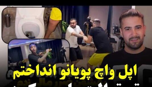 عکس پیمان بابایی در تراکتور