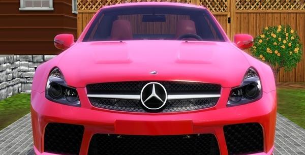 عکس ماشین صورتی دخترانه